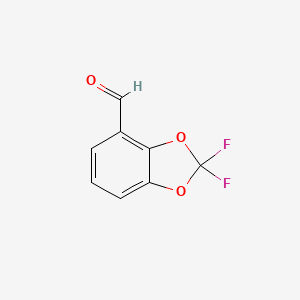 2,2-difluoro-1,3-benzodioxole-4-carbaldehyde CAS 119895-68-0