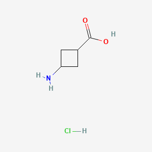 3-aminocyclobutane-1-carboxylic acid;hydrochloride CAS 1201190-01-3