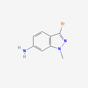 3-bromo-1-methylindazol-6-amine CAS 1203181-56-9
