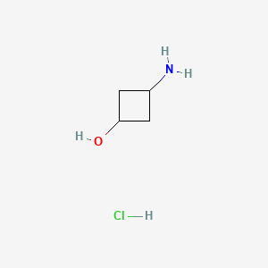 3-aminocyclobutan-1-ol;hydrochloride CAS 1205037-95-1