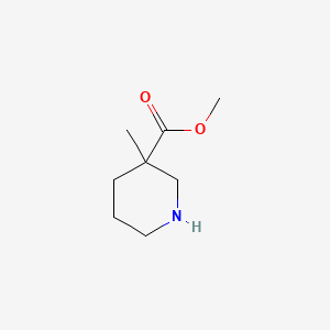methyl 3-methylpiperidine-3-carboxylate CAS 1206228-83-2