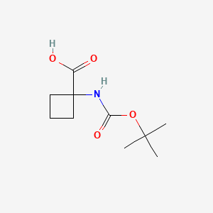 1-[(2-methylpropan-2-yl)oxycarbonylamino]cyclobutane-1-carboxylic acid CAS 120728-10-1