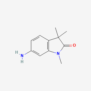 6-amino-1,3,3-trimethylindol-2-one CAS 120791-60-8