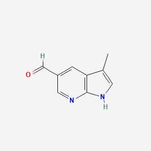 3-methyl-1H-pyrrolo[2,3-b]pyridine-5-carbaldehyde CAS 1211516-12-9