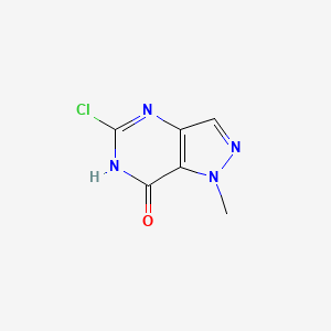 5-chloro-1-methyl-6H-pyrazolo[4,5-d]pyrimidin-7-one CAS 1211533-31-1