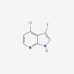 4-chloro-3-fluoro-1H-pyrrolo[2,3-b]pyridine CAS 1211582-49-8