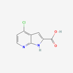 4-chloro-1H-pyrrolo[2,3-b]pyridine-2-carboxylic acid CAS 1211583-37-7