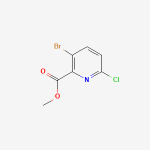 methyl 3-bromo-6-chloropyridine-2-carboxylate CAS 1214328-96-7