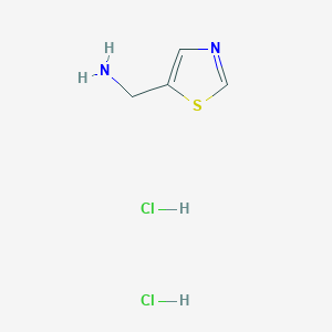 1,3-thiazol-5-ylmethanamine;dihydrochloride CAS 1215372-00-1