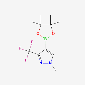 1-methyl-4-(4,4,5,5-tetramethyl-1,3,2-dioxaborolan-2-yl)-3-(trifluoromethyl)pyrazole CAS 1218790-53-4