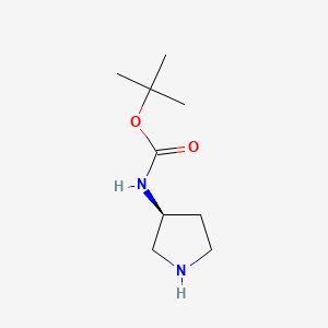 tert-butyl N-[(3S)-pyrrolidin-3-yl]carbamate CAS 122536-76-9