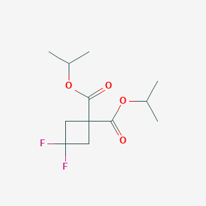 dipropan-2-yl 3,3-difluorocyclobutane-1,1-dicarboxylate CAS 1225532-89-7
