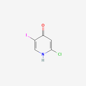2-chloro-5-iodo-1H-pyridin-4-one CAS 1226878-99-4