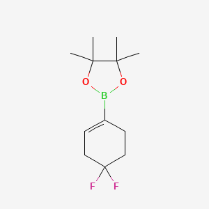 2-(4,4-difluorocyclohexen-1-yl)-4,4,5,5-tetramethyl-1,3,2-dioxaborolane CAS 1227068-84-9