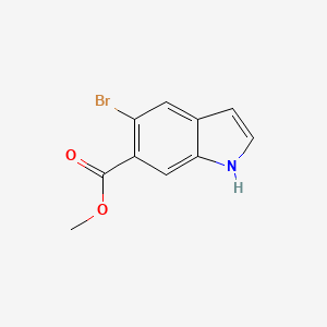 methyl 5-bromo-1H-indole-6-carboxylate CAS 1227267-28-8