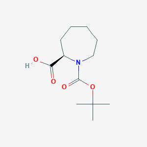 (2R)-1-[(2-methylpropan-2-yl)oxycarbonyl]azepane-2-carboxylic acid CAS 1227926-67-1