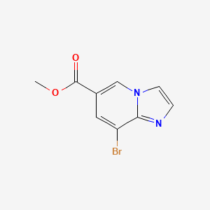 methyl 8-bromoimidazo[1,2-a]pyridine-6-carboxylate CAS 1234616-08-0