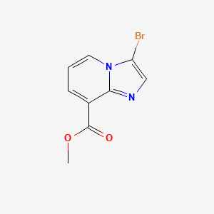 methyl 3-bromoimidazo[1,2-a]pyridine-8-carboxylate CAS 1234616-47-7