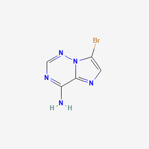 7-bromoimidazo[2,1-f][1,2,4]triazin-4-amine CAS 1235374-44-3