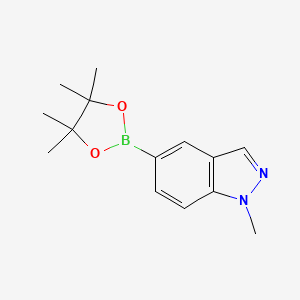 1-methyl-5-(4,4,5,5-tetramethyl-1,3,2-dioxaborolan-2-yl)indazole CAS 1235469-00-7