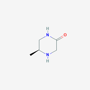 (5S)-5-methylpiperazin-2-one CAS 1240583-20-3