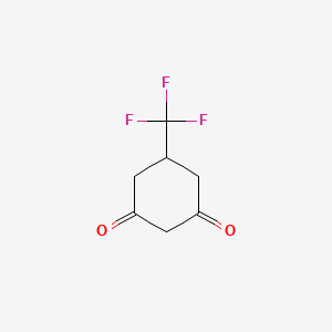 5-(trifluoromethyl)cyclohexane-1,3-dione CAS 124612-15-3