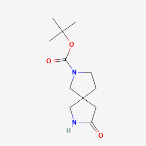 tert-butyl 8-oxo-2,7-diazaspiro[4.4]nonane-2-carboxylate CAS 1251009-03-6