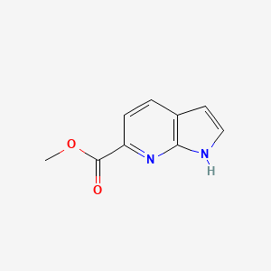 methyl 1H-pyrrolo[2,3-b]pyridine-6-carboxylate CAS 1256825-86-1