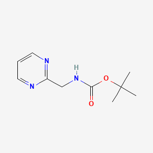 tert-butyl N-(pyrimidin-2-ylmethyl)carbamate CAS 1260843-26-2