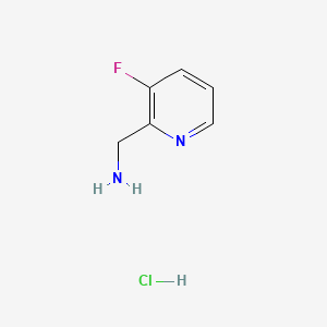 (3-fluoro-2-pyridinyl)methanamine;hydrochloride CAS 1260903-05-6