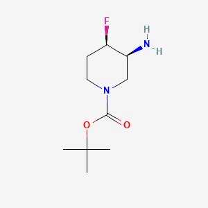 tert-butyl (3S,4R)-3-amino-4-fluoropiperidine-1-carboxylate CAS 1273565-65-3