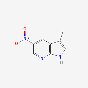 3-methyl-5-nitro-1H-pyrrolo[2,3-b]pyridine CAS 1288998-66-2