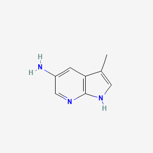 3-methyl-1H-pyrrolo[2,3-b]pyridin-5-amine CAS 1289082-81-0