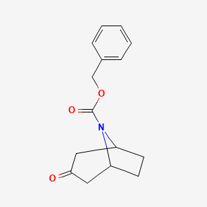 benzyl 3-oxo-8-azabicyclo[3.2.1]octane-8-carboxylate CAS 130753-13-8