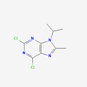 2,6-dichloro-8-methyl-9-propan-2-ylpurine CAS 1313026-86-6