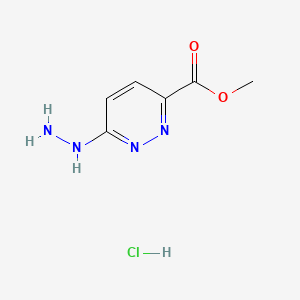 methyl 6-hydrazinylpyridazine-3-carboxylate;hydrochloride CAS 1313738-63-4