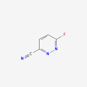 6-fluoropyridazine-3-carbonitrile CAS 1313738-70-3
