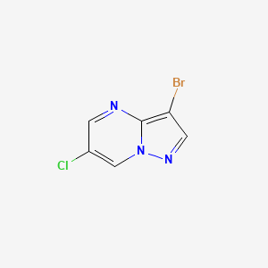 3-bromo-6-chloropyrazolo[1,5-a]pyrimidine CAS 1314893-92-9