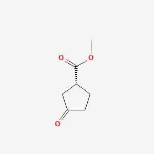methyl (1R)-3-oxocyclopentane-1-carboxylate CAS 132076-27-8