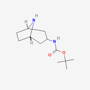 tert-butyl N-[(1S,5R)-8-azabicyclo[3.2.1]octan-3-yl]carbamate CAS 132234-69-6