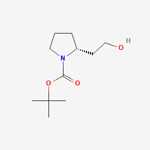 tert-butyl (2R)-2-(2-hydroxyethyl)pyrrolidine-1-carboxylate CAS 132482-06-5