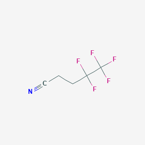 4,4,5,5,5-pentafluoropentanenitrile CAS 13265-56-0