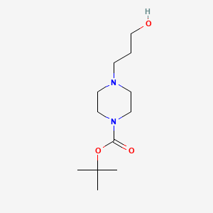 tert-butyl 4-(3-hydroxypropyl)piperazine-1-carboxylate CAS 132710-90-8