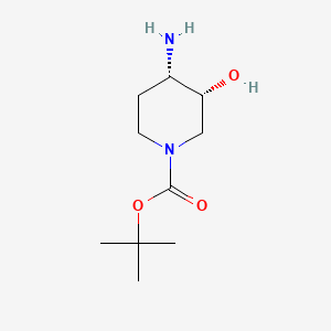 tert-butyl (3R,4S)-4-amino-3-hydroxypiperidine-1-carboxylate CAS 1331777-74-2