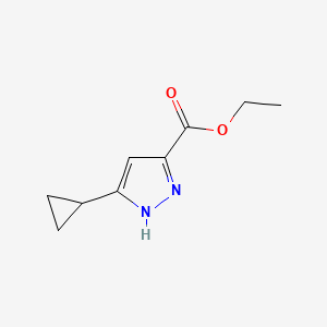 ethyl 5-cyclopropyl-1H-pyrazole-3-carboxylate CAS 133261-06-0