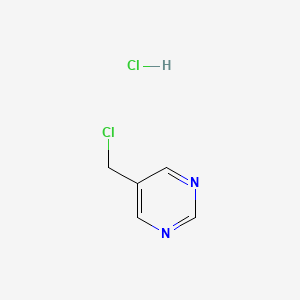 5-(chloromethyl)pyrimidine;hydrochloride CAS 1337879-54-5