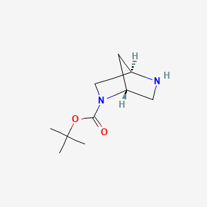 tert-butyl (1R,4R)-2,5-diazabicyclo[2.2.1]heptane-2-carboxylate CAS 134003-84-2