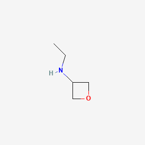 N-ethyloxetan-3-amine CAS 1341989-73-8