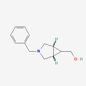 [(1S,5R)-3-benzyl-3-azabicyclo[3.1.0]hexan-6-yl]methanol CAS 134575-07-8