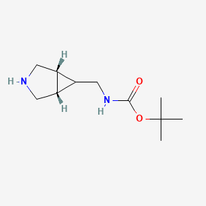 tert-butyl N-[[(1S,5R)-3-azabicyclo[3.1.0]hexan-6-yl]methyl]carbamate CAS 134575-12-5